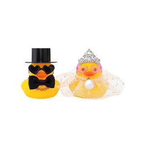 Wedding Rubber Duck Decor One Size Yellow &!Black